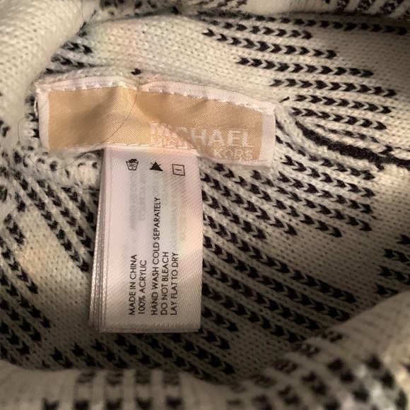 Michael Kors MK hat black/White - Picture 5 of 8